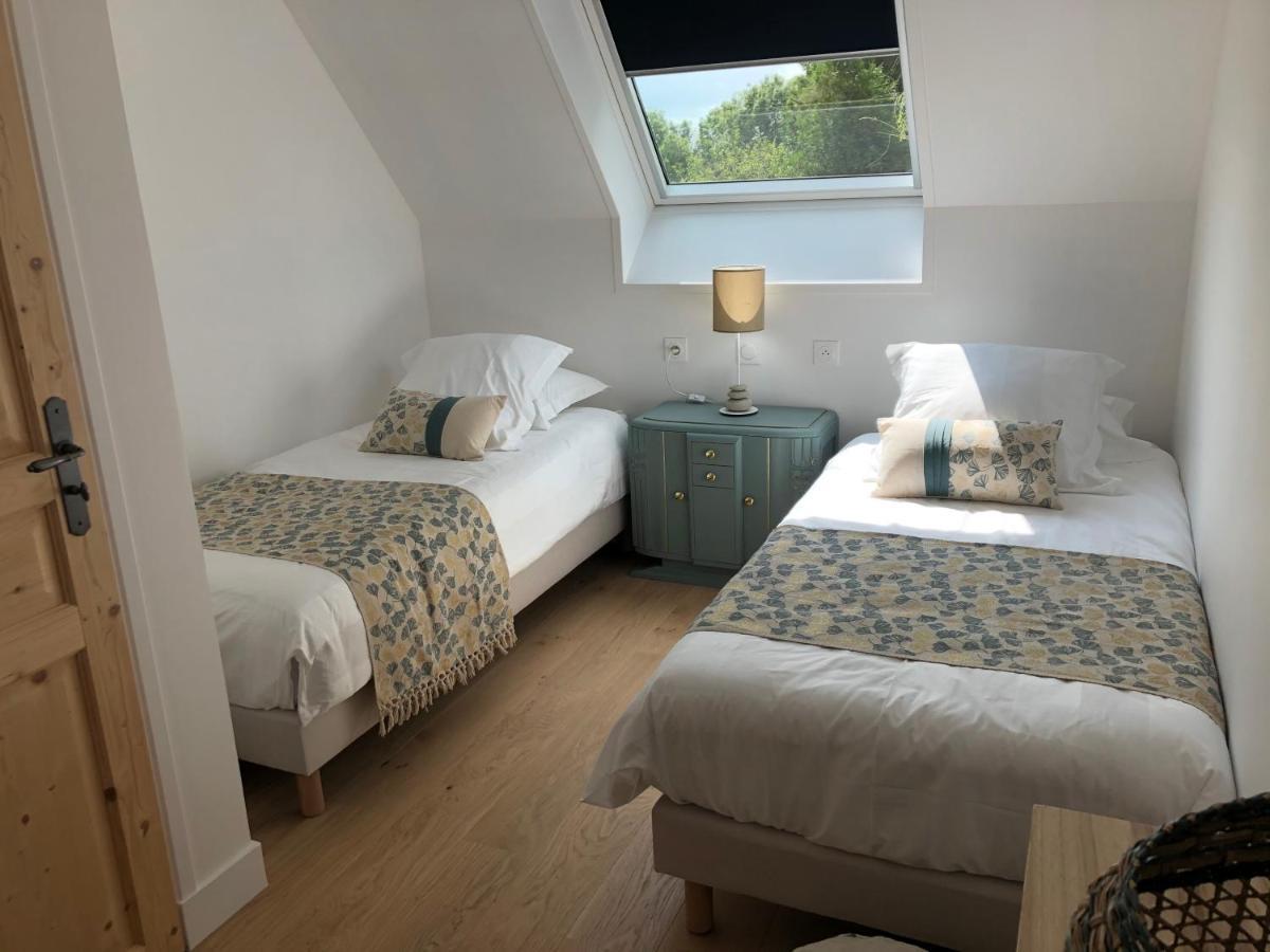 Chambre D'Hotes Le Domaine De La Vallee Saint-Martin-de-Varreville Dış mekan fotoğraf